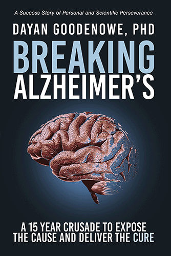 Breaking Alzheimers Book Dr Goodenowe b